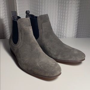 Nordstrom suede Chelsea boots